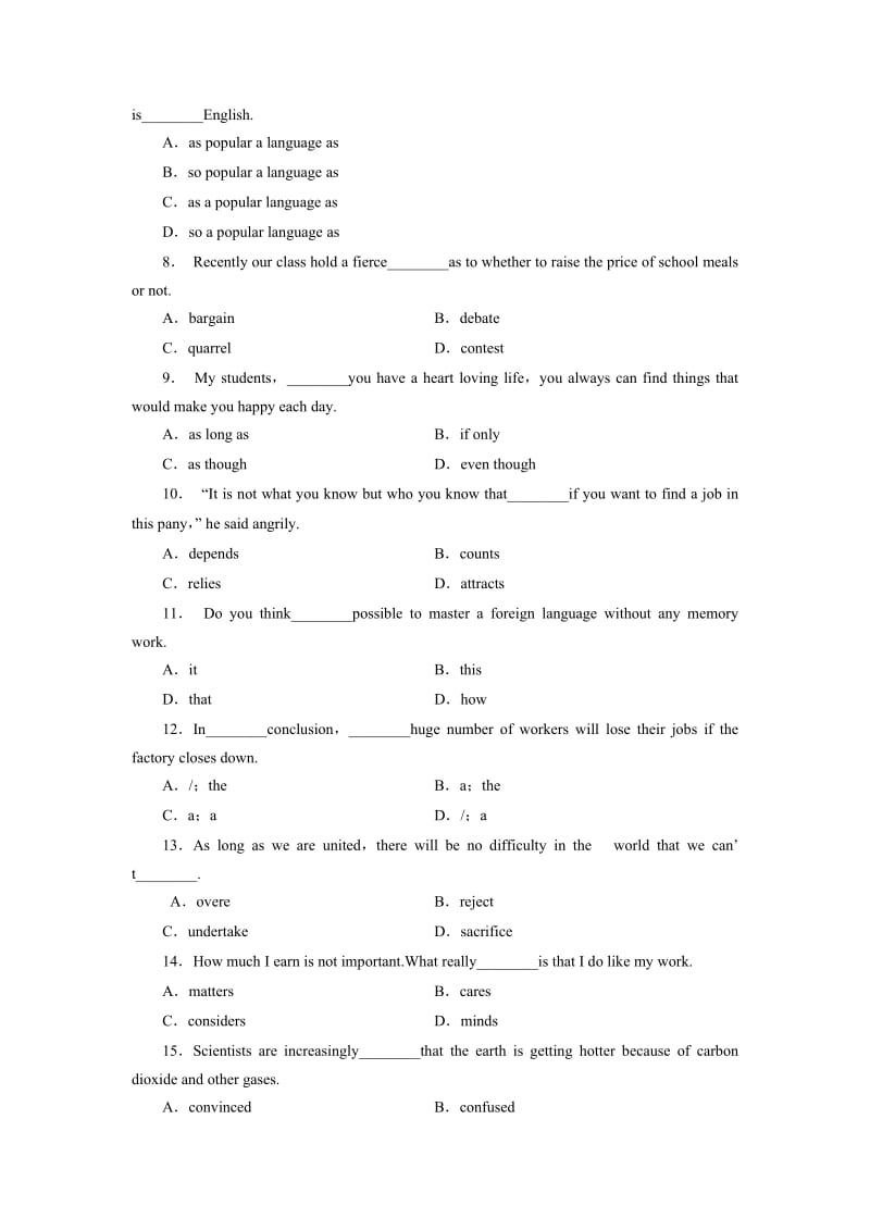 2019-2020年外研版高中英语选修8 Module 4《Which English》word讲义.doc_第3页