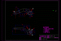 轉(zhuǎn)向臂加工工藝及鉆φ8.5孔氣動(dòng)夾具設(shè)計(jì)【氣缸】【含CAD高清圖紙和說明書】