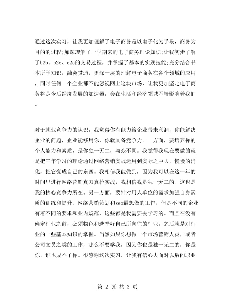 网络营销实习总结.doc_第2页