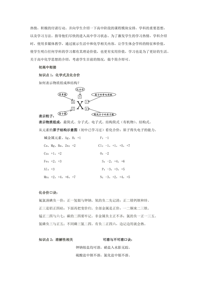 2019-2020年(秋)高中化学鲁科版必修1第1章第1节走进化学科学教学设计1.doc_第2页