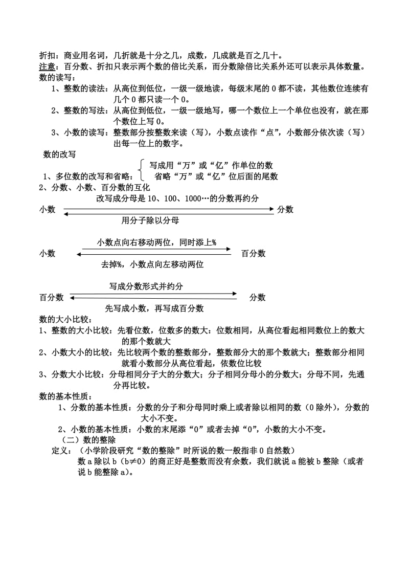 2019年六年级数学专题复习《数与运算》.doc_第2页