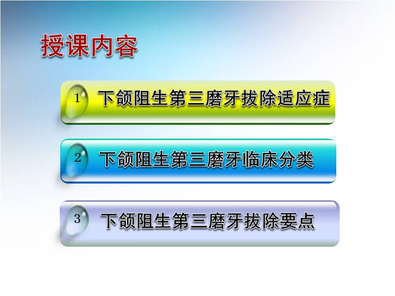 阻生牙拔除术ppt课件_第2页