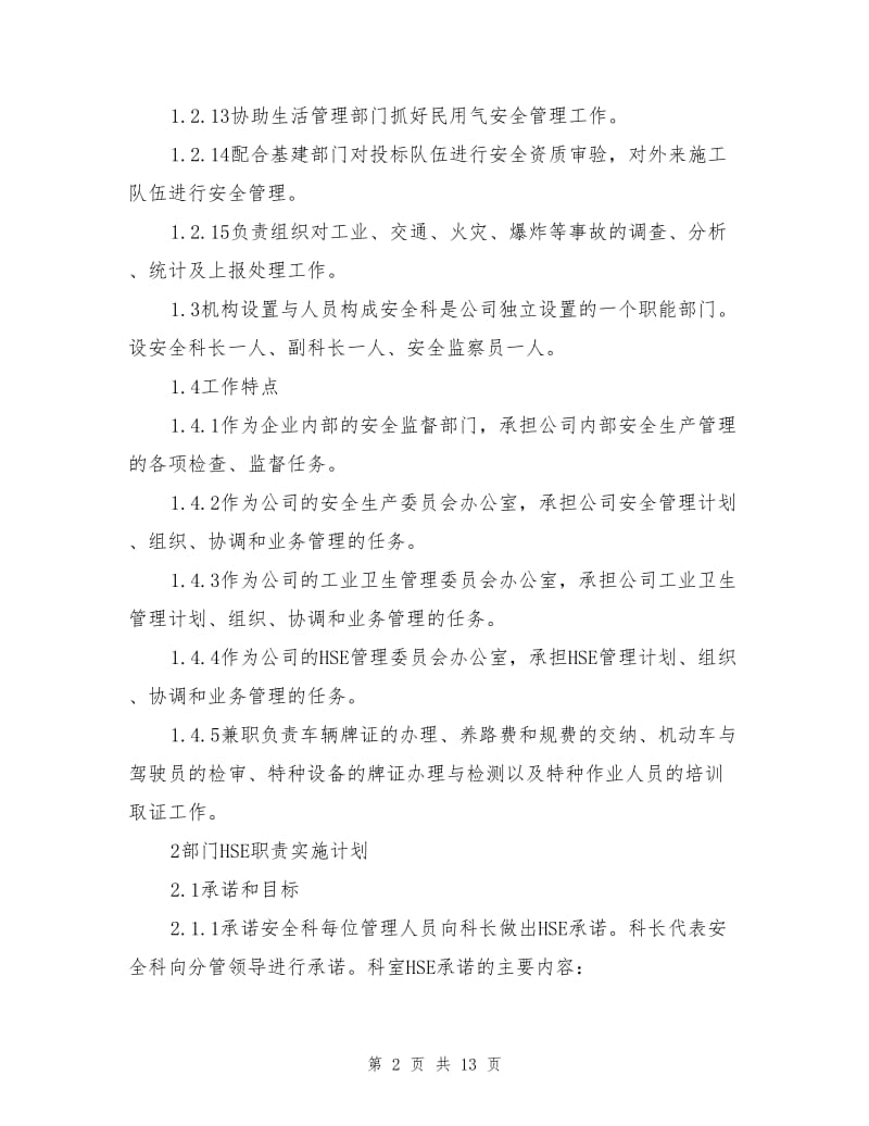 HSE职责实施计划工作计划.doc_第2页