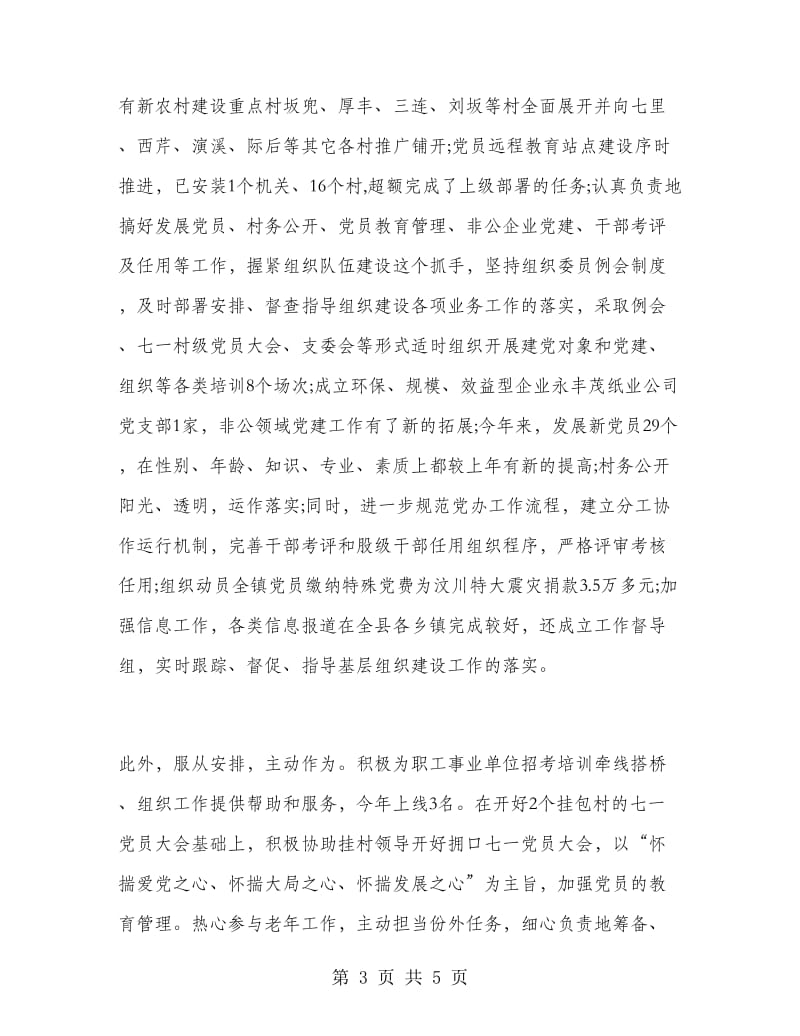 2019年镇党委书记试用期转正工作总结范文.doc_第3页