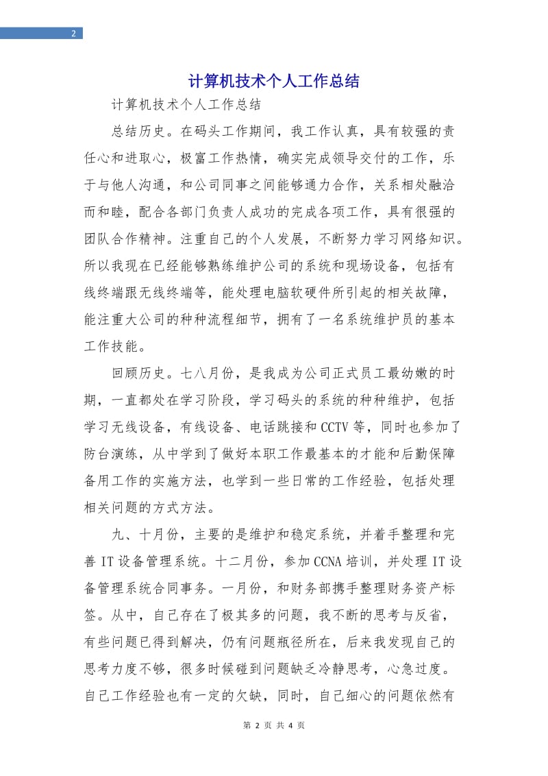 计算机技术个人工作总结.doc_第2页