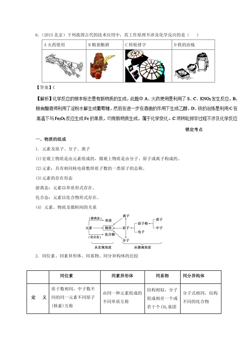 2019年领军高考化学 清除易错点 专题02 物质的组成、分类及变化知识点讲解.doc_第3页