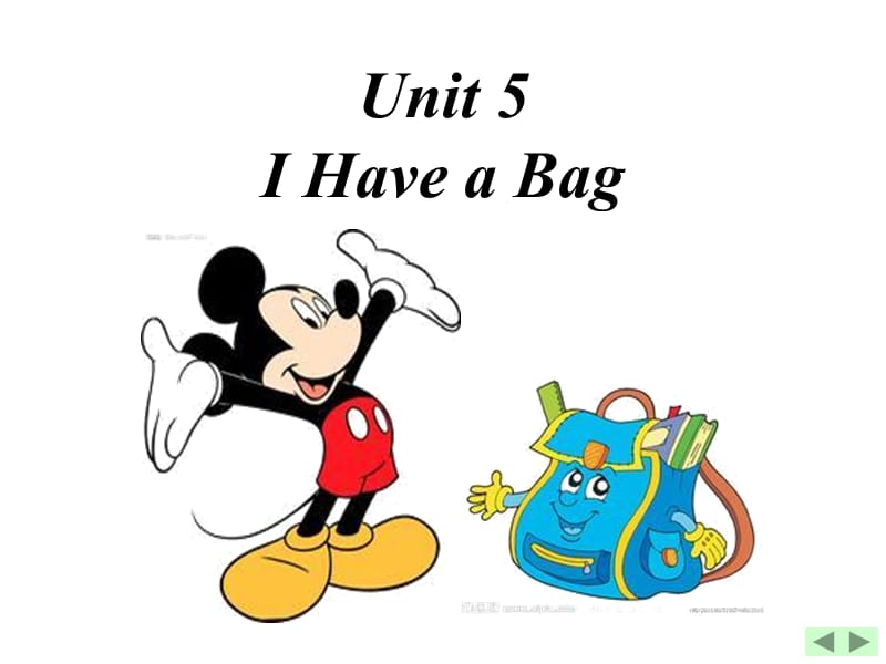 三年级陕旅版上册 Unit5 I have a bag.ppt_第1页