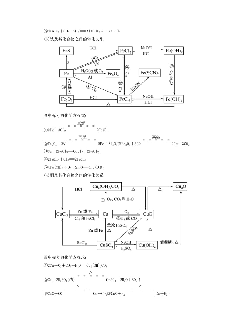 2019届高考化学二轮复习第9讲金属元素及其化合物学案.docx_第3页