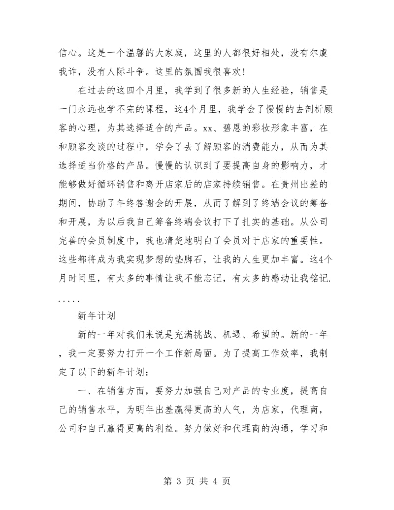 化妆品销售个人工作总结与计划.doc_第3页