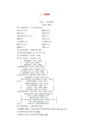 2018-2019學年高中語文 第1單元 山水神韻 1 赤壁賦教師用書 魯人版必修2.doc