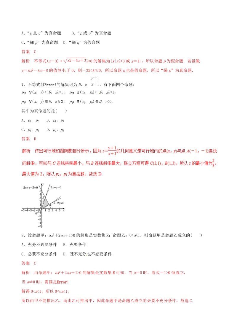 2019年高考数学 考纲解读与热点难点突破 专题22 选择题、填空题的解法（热点难点突破）文（含解析）.doc_第3页