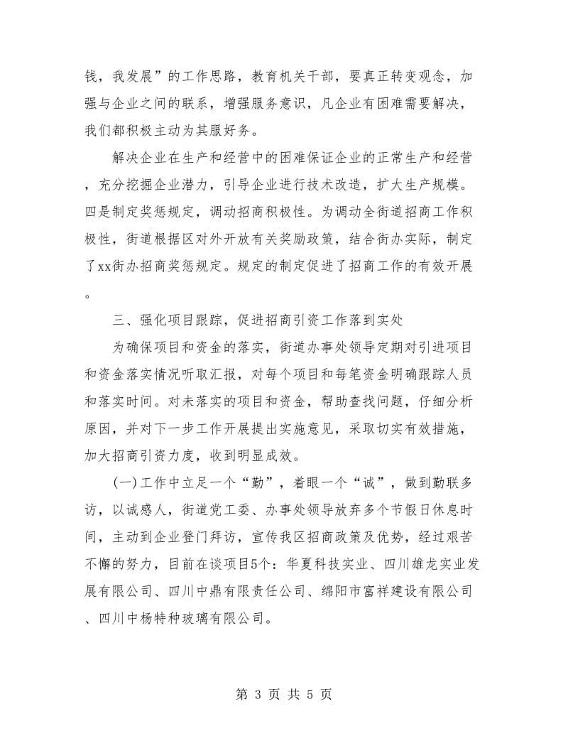 政府招商引资年终个人总结.doc_第3页