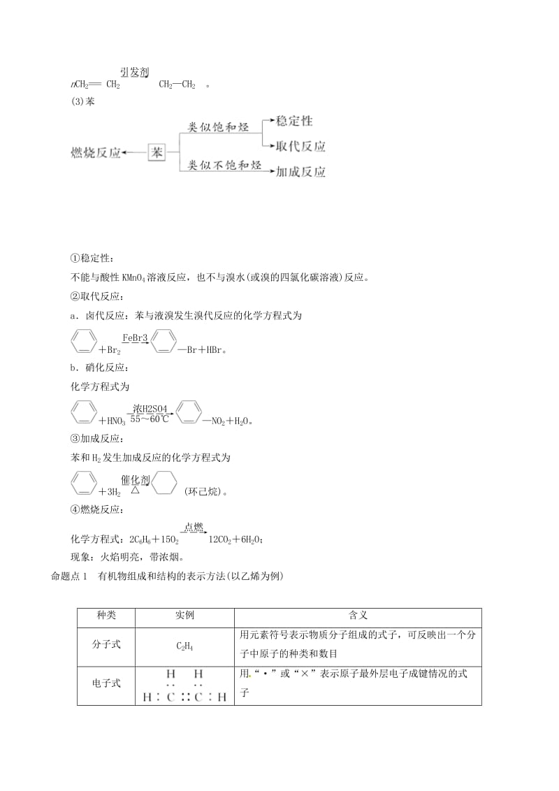 2019年高考化学二轮复习 专题19 有机化学基础教案.doc_第3页