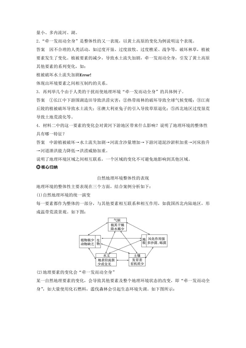 2018-2019版高中地理 第三单元 从圈层作用看地理环境内在规律 3.2 地理环境的整体性学案 鲁教版必修1.doc_第3页