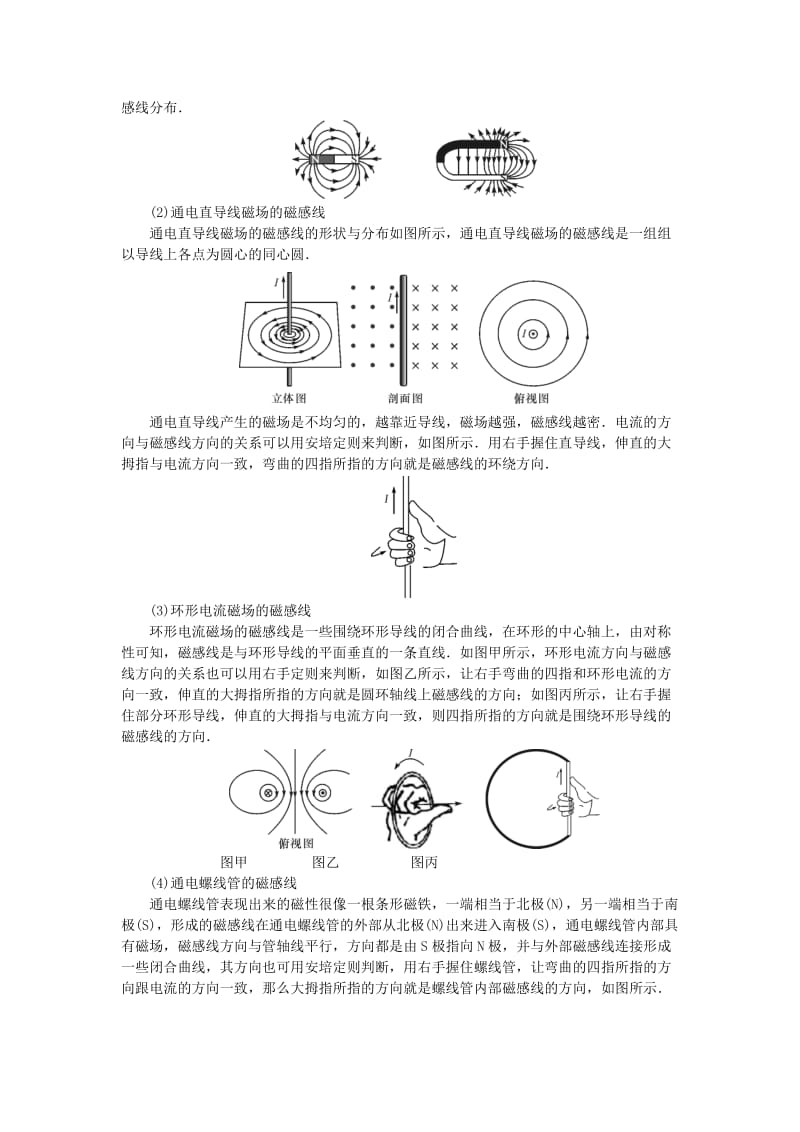 2019高考物理总复习 考查点19 磁场掌中宝素材.doc_第2页