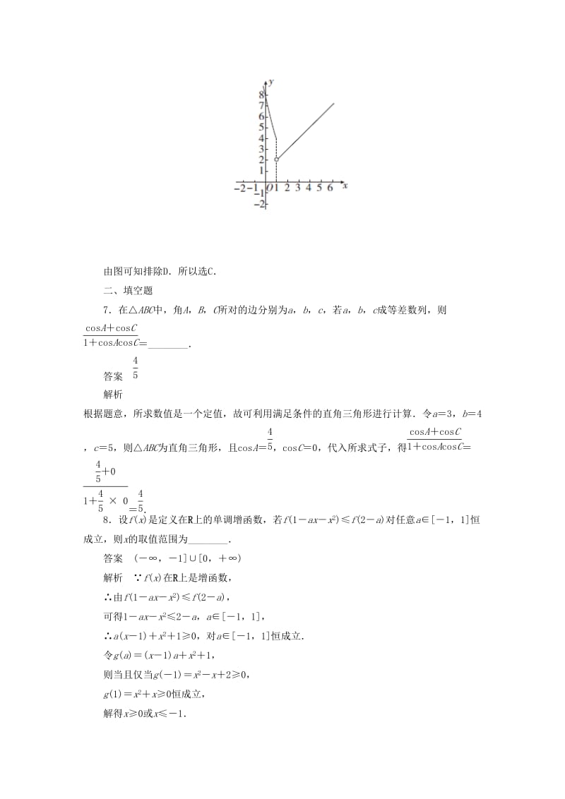 2020高考数学刷题首选卷 转化与化归思想专练（理）（含解析）.docx_第3页