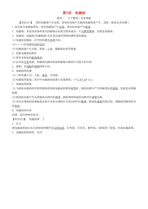 2019年高考物理一輪復(fù)習(xí) 第十六章 光與電磁波 相對論簡介 第3講 電磁波學(xué)案.doc