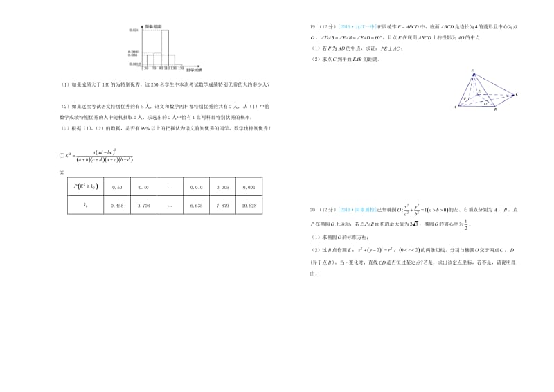 2019年高三数学最新信息卷十二文.doc_第3页