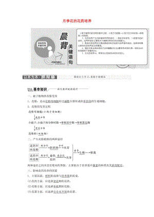 2018-2019學(xué)年高中生物 專題3 課題2 月季花的花藥培養(yǎng)教學(xué)案（含解析）新人教版選修1 .doc