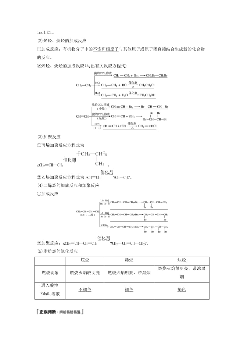 2019年高考化学讲与练 第11章 第2讲 烃和卤代烃（含解析）新人教版.doc_第2页