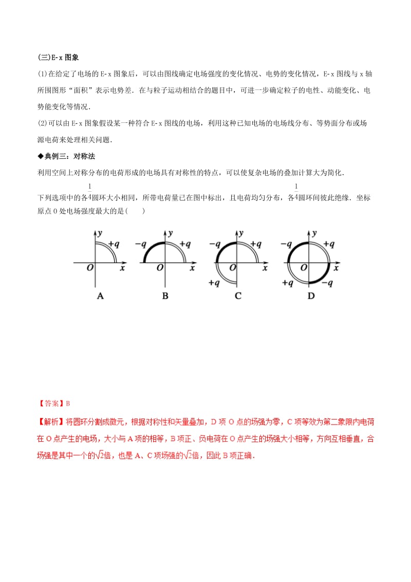 2019年高考物理 经典问题的妙解策略 专题07 静电场.doc_第2页