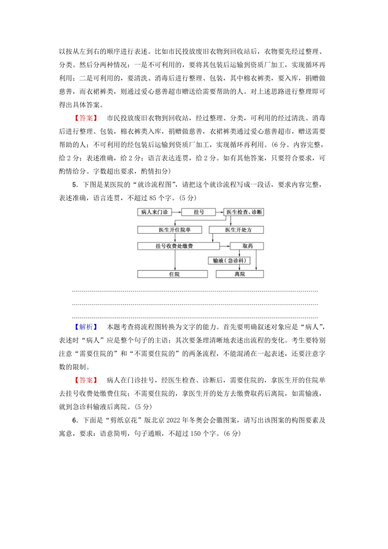 2019版高考语文二轮提分复习 专题7 语言文字运用 专题限时集训25 图文转换.doc_第3页