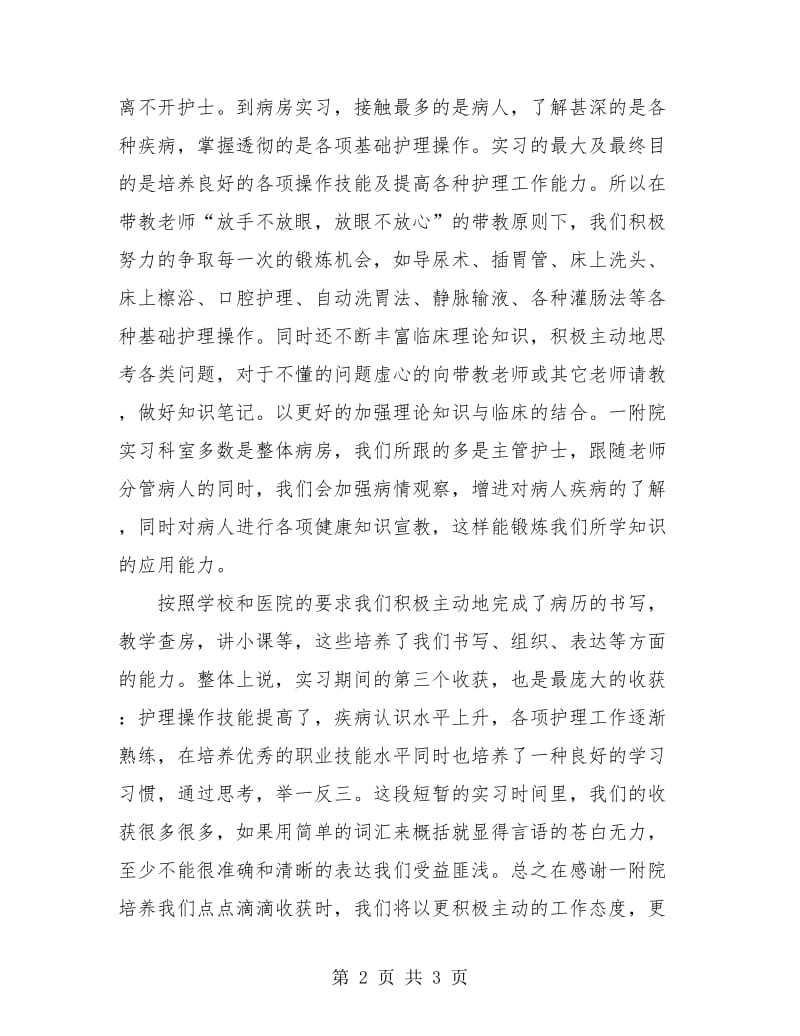 实习护士个人工作总结范本.doc_第2页