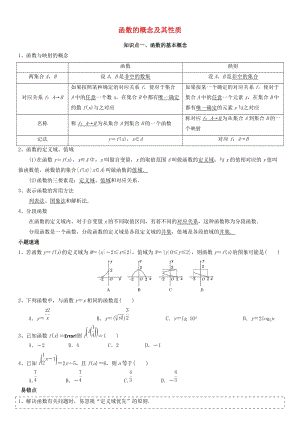 2019高考數(shù)學(xué)一輪復(fù)習(xí) 函數(shù)的概念及其性質(zhì)學(xué)案理.doc