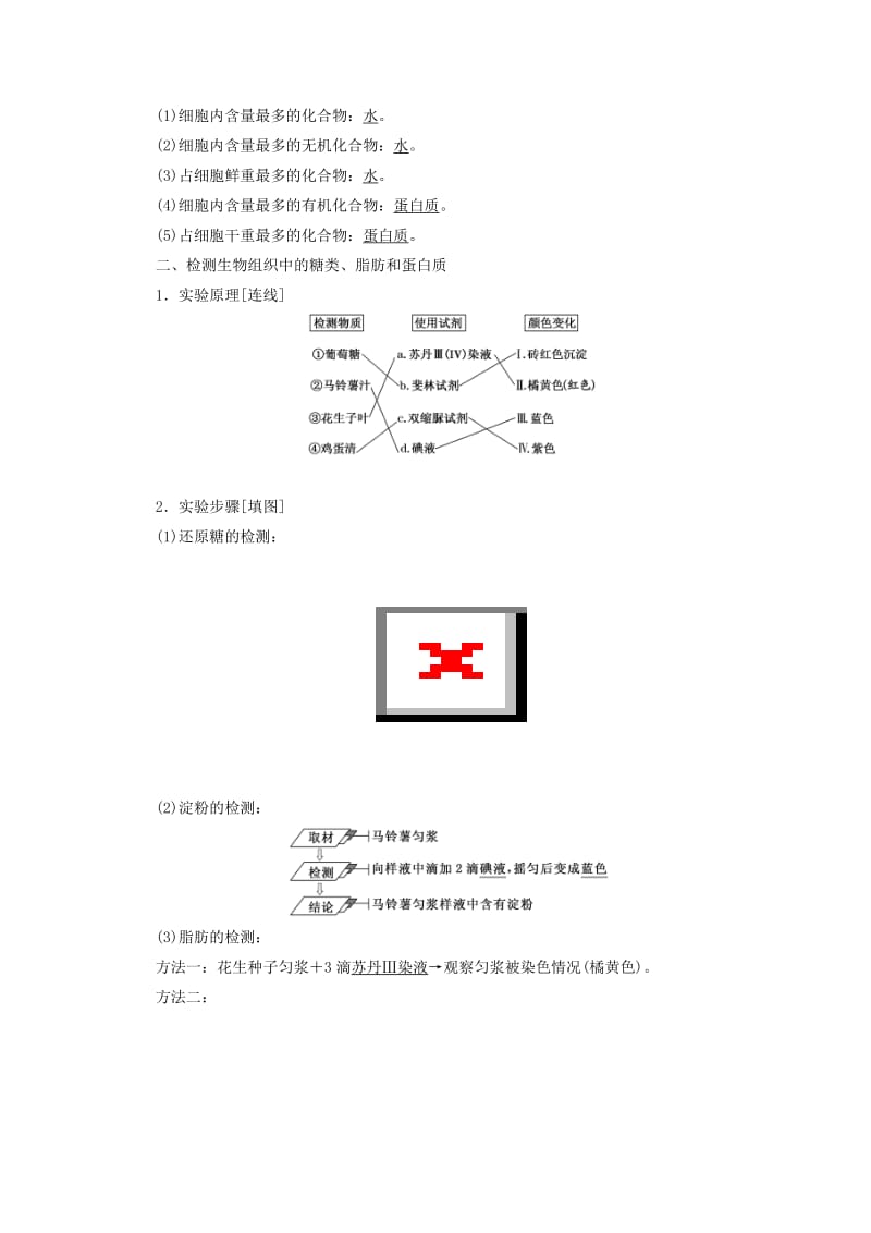 2018-2019学年高中生物 第2章 第1节 细胞中的元素和化合物教学案（含解析）新人教版必修1.doc_第2页