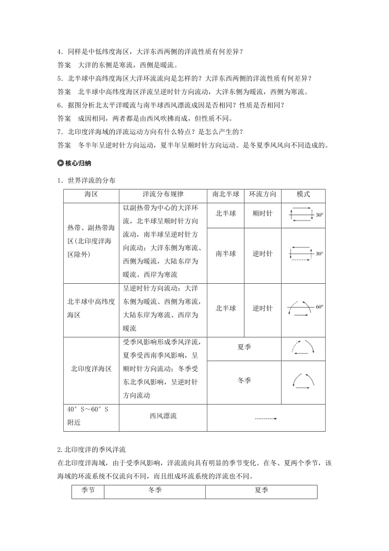 2018-2019版高中地理 第二单元 从地球圈层看地理环境 2.3 水圈和水循环 第2课时学案 鲁教版必修1.doc_第3页