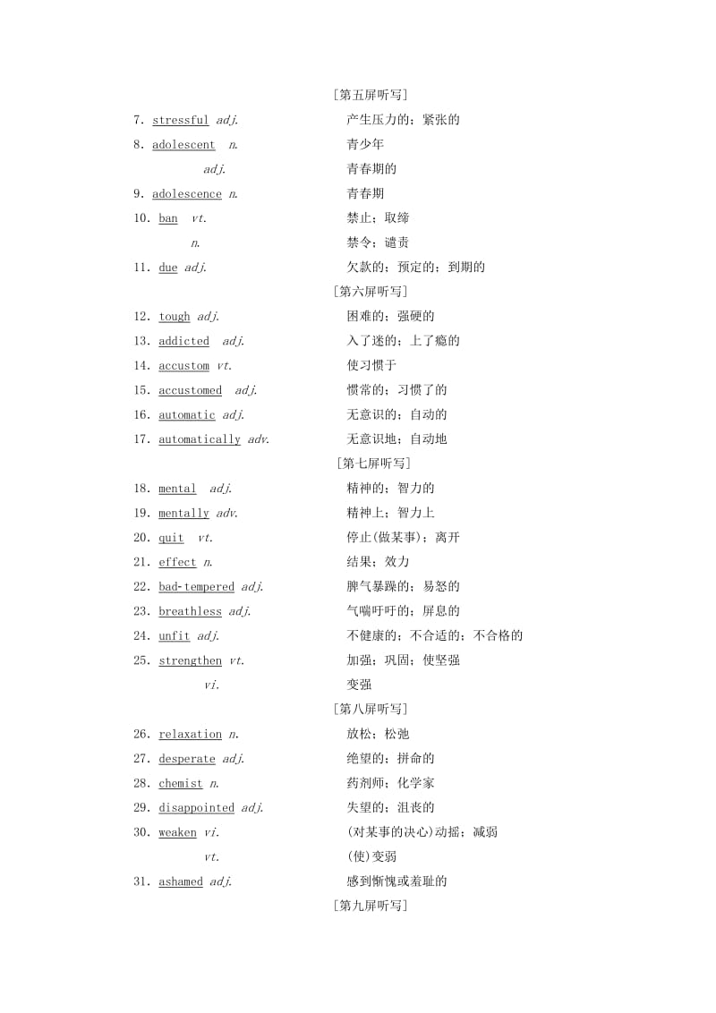 2018-2019学年高考英语一轮复习 Unit 3 A healthy life讲义 新人教版选修6.doc_第2页