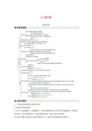 （新課標(biāo)）2018-2019學(xué)年高考物理 主題三 原子與原子核 3.3 原子核章末總結(jié)學(xué)案 新人教版選修3-5.doc