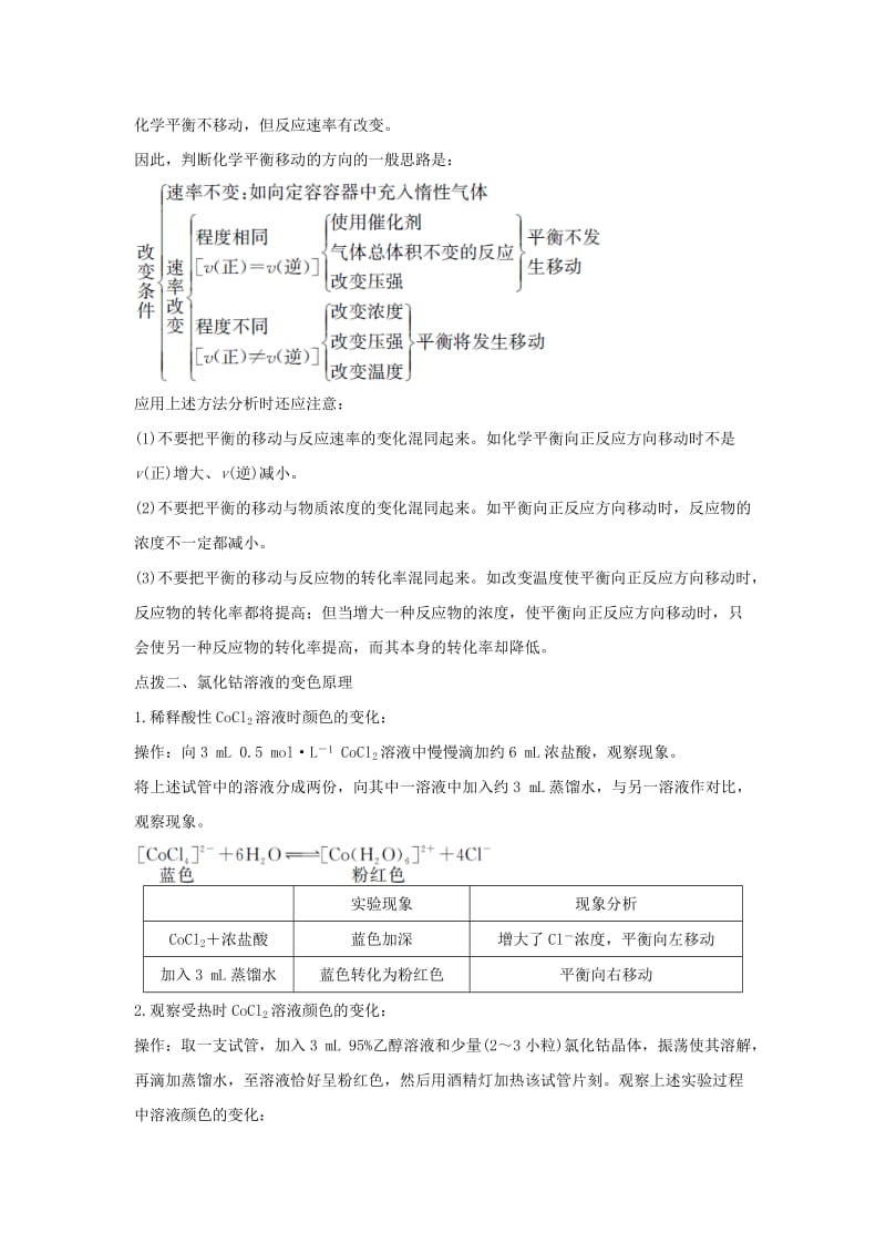 浙江专用2018-2019版高中化学专题4化学反应条件的控制课题三反应条件对化学平衡的影响学案苏教版选修6 .doc_第3页