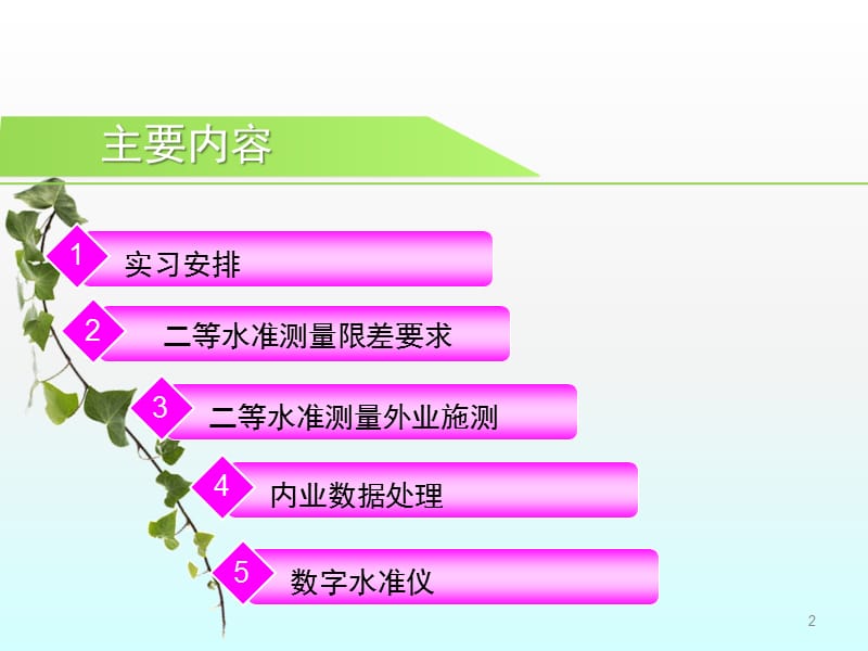 二等水准测量ppt课件_第2页