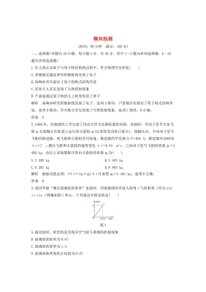 （課改地區(qū)專用）2018-2019學(xué)年高考物理總復(fù)習(xí) 模塊檢測 新人教版.doc