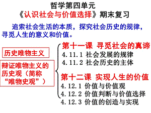 哲學(xué)唯物史觀的期末復(fù)習(xí).ppt