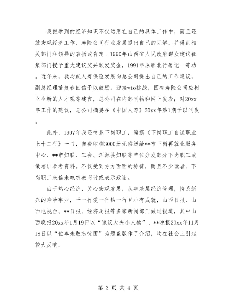 高级经济师职称专业技术业绩个人总结.doc_第3页