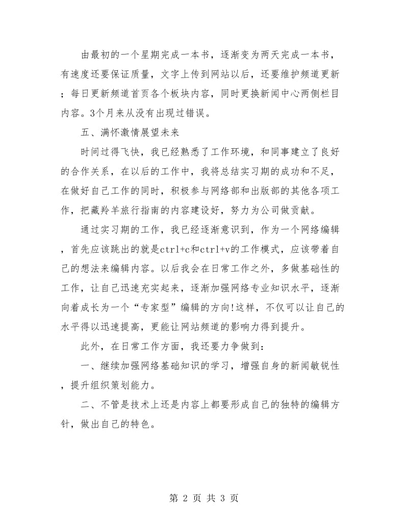 计算机网络编辑个人工作年终总结.doc_第2页