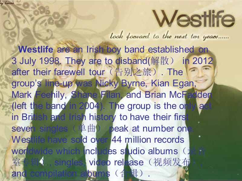 westlifesoledad歌曲分享.ppt_第3页