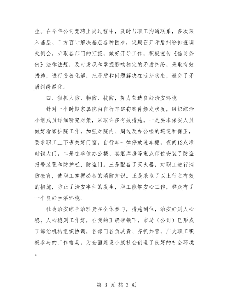 烟草公司社会治安综治工作总经理个人总结.doc_第3页