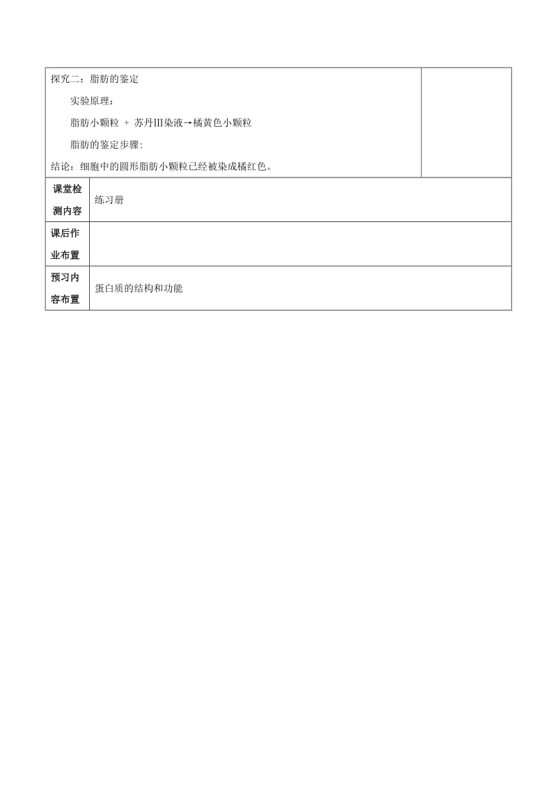 陕西省安康市石泉县高中生物 第二章 细胞的化学组成 2.2 细胞中的脂质教案2 苏教版必修1.doc_第2页