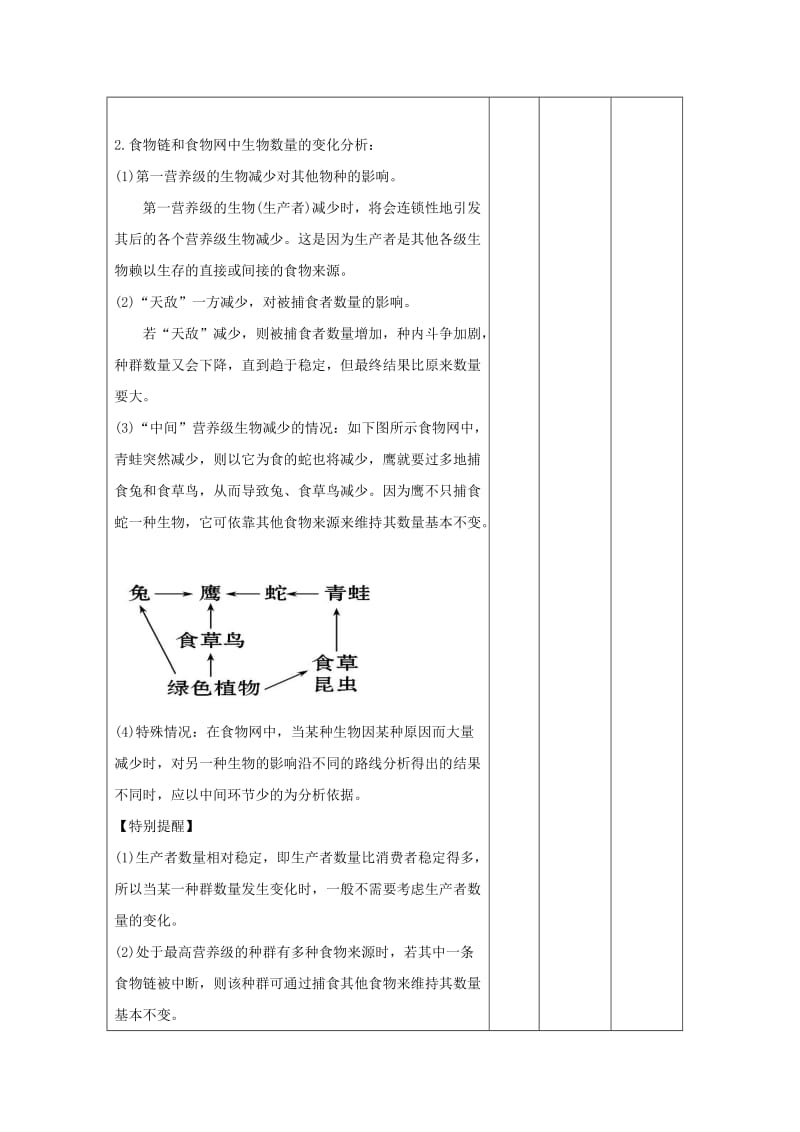 江西省万载县高中生物 第5章 生态系统及其稳定性 5.1 生态系统的结构2教案 新人教版必修3.doc_第2页