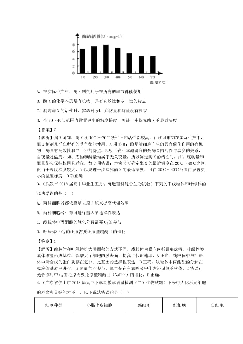 2019年高考生物一轮复习 练习题（5）新人教版.doc_第2页