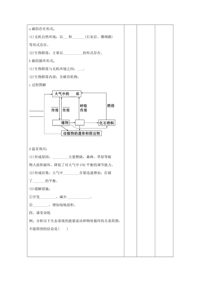 江西省万载县高中生物 第5章 生态系统及其稳定性 5.3 生态系统的物质循环1教案 新人教版必修3.doc_第2页