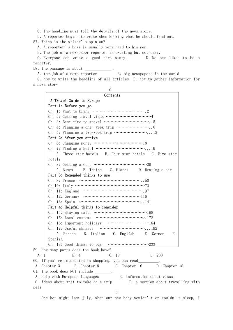 2019-2020学年高一英语上学期25练习.doc_第3页