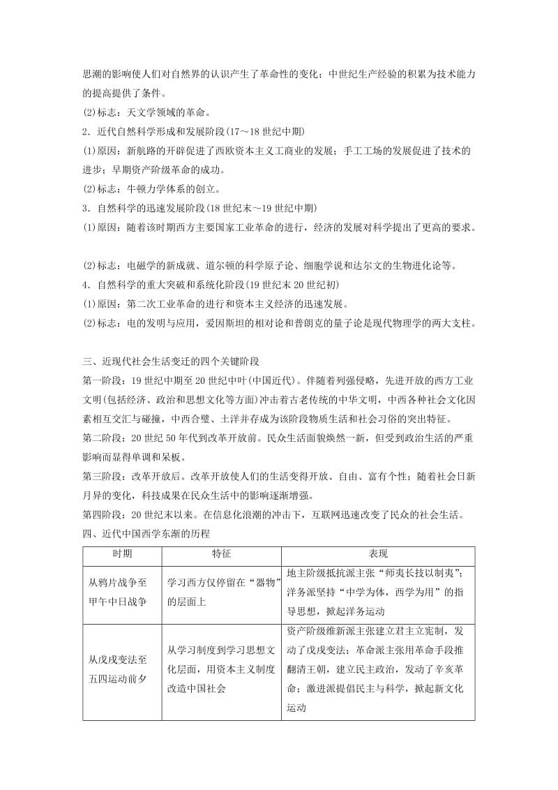 江苏专用2019版高考历史二轮复习板块二近代史部分板块综合学案.doc_第3页