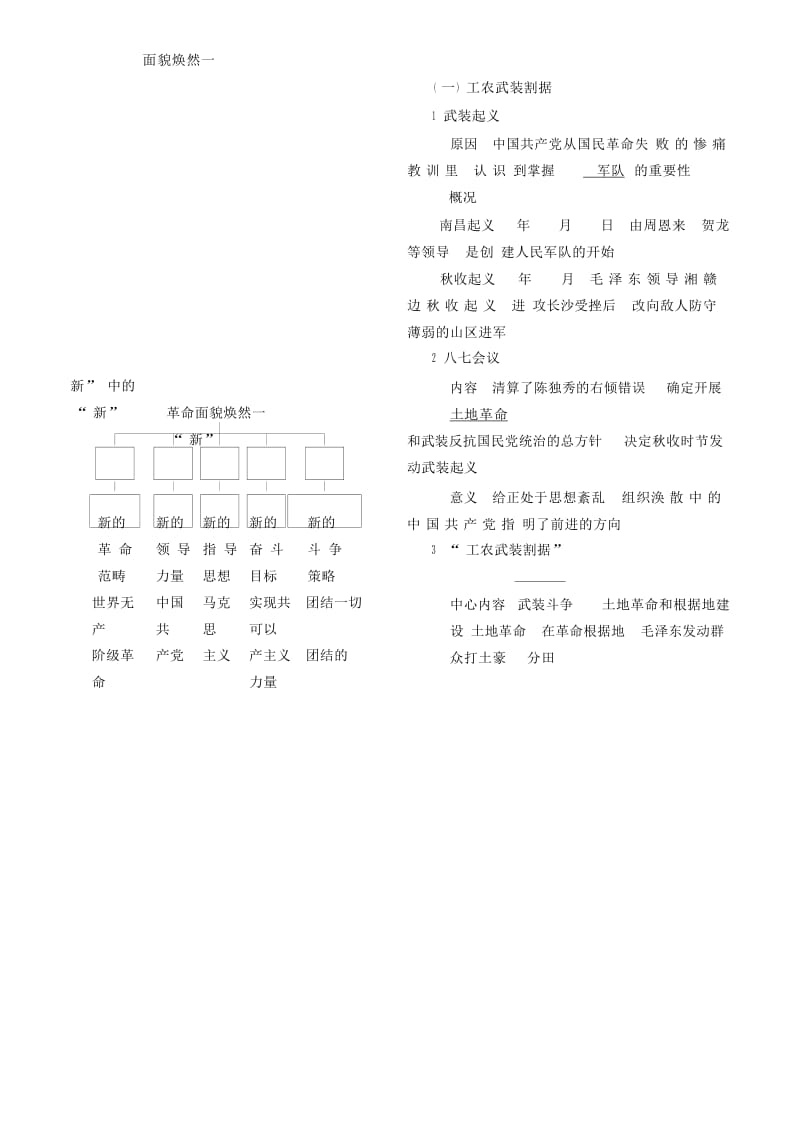 （新课标Ⅰ）2019高考历史一轮复习 专题十 近代中国的民主革命（新民主主义革命）学案 人民版.doc_第2页