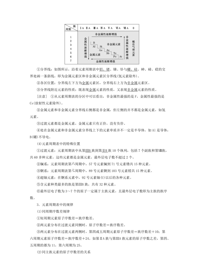 （通用版）2020版高考化学一轮复习 第五章 第二节 元素周期表和元素周期律学案（含解析）.doc_第2页