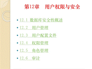 《用戶權(quán)限與安全》PPT課件.ppt