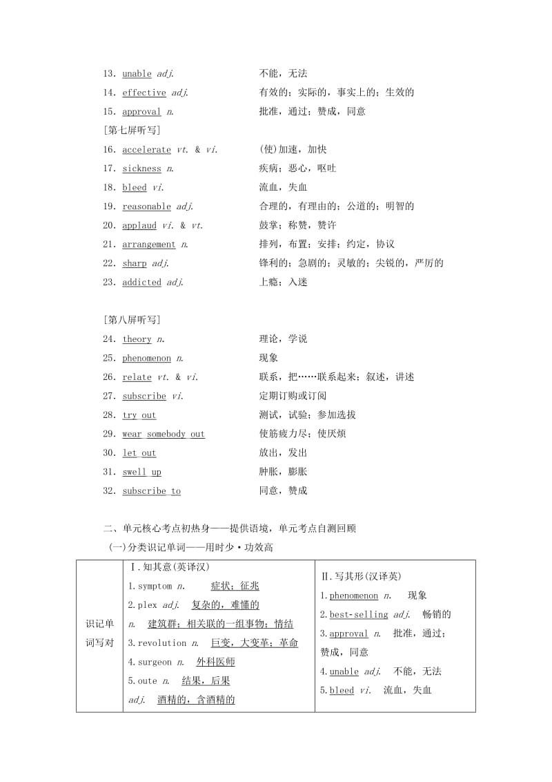 （江苏专用）2020高考英语一轮复习 Unit 2 Fit for life学案（含解析）牛津译林版选修7.doc_第3页